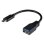 Câble Adaptateur USB-C vers USB-A DLH DY-TU3078B USB 3.2 Gen 1 Noir