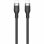 Cable USB C a USB C Targus HyperJuice HJ4001BKGL 1 m USB 2.0 Negro