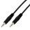 Cable audio MCL jack 3.5mm macho a macho 5 m noir