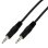 Cable audio MCL jack 3.5mm macho a macho 5 m noir