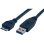 Cable USB 3.0 MCL 1,8 m Micro-USB B à USB A Noir