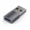 Adaptateur USB-A Male vers USB-C Femelle Satechi ST-TAUCM Gris