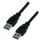 Cable USB 3.0 MCL 2 m Macho/Macho Noir 5 Gbit/s