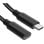 Câble d'extension USB-C à USB-C DLH DY-TU5257B 2 m USB 3.2 Gen 2x2 20 Gbit/s Noir
