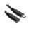 Câble d'extension USB-C à USB-C DLH DY-TU5257B 2 m USB 3.2 Gen 2x2 20 Gbit/s Noir