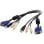 Cable KVM 4 en 1 USB VGA con Audio y Micrófono StarTech 1,8 m