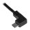 Cable Micro USB StarTech 0,5 m acodado a la izquierda para carga y sincronización
