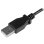 Cable Micro USB StarTech 0,5 m acodado a la izquierda para carga y sincronización