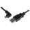 Cable Micro USB StarTech 0,5 m acodado a la izquierda para carga y sincronización