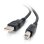 Cable USB 2.0 A/B de 2 m C2G negro