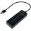 Hub MCL 4 Ports 5 Gbit/s USB 3.2 Gen 1 USB3-M104B/N Schwarz kurzes Kabel