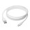 Cable Lightning a USB A DBRAMANTE1928 2,5 m Blanco