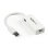 Netzwerkkarte StarTech USB31000SPTW USB 3.0 Gigabit Ethernet 5 Gbps Pass-Through Weiß