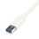 Netzwerkkarte StarTech USB31000SPTW USB 3.0 Gigabit Ethernet 5 Gbps Pass-Through Weiß