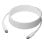 USB-C zu USB-C Kabel 3 m DBRAMANTE1928 Schnellladen Weiß Robust