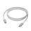 Cable USB-C a USB-C 1,2 m DBRAMANTE1928 USB 2.0 Blanco certificado