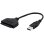 Adaptateur de câble DLH DY-TU4960 USB-A vers SATA III 0,18 m Noir