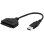 Adaptateur de câble DLH DY-TU4960 USB-A vers SATA III 0,18 m Noir