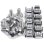 Tornillos et Écrous M6 pour Rack de Serveurs StarTech.com 50 Unidades