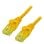 Cable réseau MCL Cat6 U/UTP 0,5 m jaune