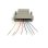 Adaptador StarTech DB25 a RJ45 Macho a Hembra Gris