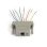 Adaptador StarTech DB25 a RJ45 Macho a Hembra Gris