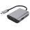 Adaptador gráfico USB DLH DY-TU4212 HDMI 4K y VGA 1080p