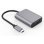Adaptador gráfico USB DLH DY-TU4212 HDMI 4K y VGA 1080p