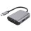 Adaptador gráfico USB DLH DY-TU4212 HDMI 4K y VGA 1080p