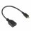 Cable adaptador HDMI Micro a HDMI Estándar DLH 0,16 m Negro