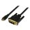 Mini HDMI auf DVI-D Adapterkabel StarTech 2 Meter