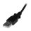 Cavo USB a Micro USB 2 m StarTech.com angolo inferiore Nero