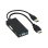 Adaptateur vidéo DLH DY-TU4790 HDMI vers DVI/VGA/DisplayPort
