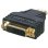Adaptador MCL DVI-I a HDMI Negro