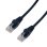 Cable réseau MCL Cat6a U/UTP 5 m Noir