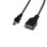 Cavo USB A a Mini USB StarTech 0,3 m Nero