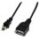Cavo USB A a Mini USB StarTech 0,3 m Nero