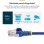 Cable Réseau Ethernet CAT8 Bleu 3m StarTech Snagless 25G/40G PoE++
