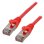 Cable de red MCL Cat6a S/FTP 2 m rojo