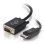 Adattatore video C2G DisplayPort a VGA 1,83 m