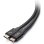 Cavo Thunderbolt 4 USB-C C2G 0,8 m 40 Gbps Nero