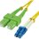 Cable Fibre Optique MCL 1 m SCAPC/LC OS2 Duplex