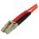 Cable de fibra óptica StarTech 1 m LC a ST multimodo OM2 LSZH