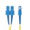 Cabo Fibra Óptica Dúplex SC a SC OS2 Monomodo StarTech.com 1 m