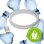 Cabo USB DBRAMANTE1928 CB12ACGR7114 1,2 m USB A a USB C USB 2.0 Branco