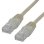 Cable de red MCL RJ45 Cat5E 0,5 m gris U/UTP