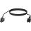 Cable de alimentación Vision TC 3MEUCVLF/BL 3 m CEE7/7 a IEC C5