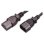 Cable de alimentación MCL 5 m C14 macho a C13 hembra