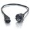 Cable de alimentación C2G 2 m CEE7/7 a C13 acoplador 16 AWG