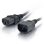Cable de alimentación C2G de 2 m IEC320C13 a IEC320C14 18 AWG